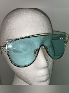 Aldo Blue Shield Visor Sunglasses - Lightweight Fashion Shield